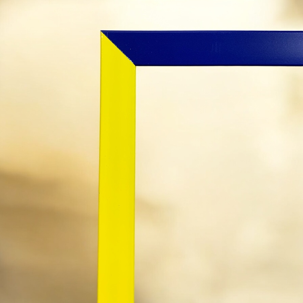 Фоторамка "жовто-блакитна". Вузький (У) профіль 16 мм